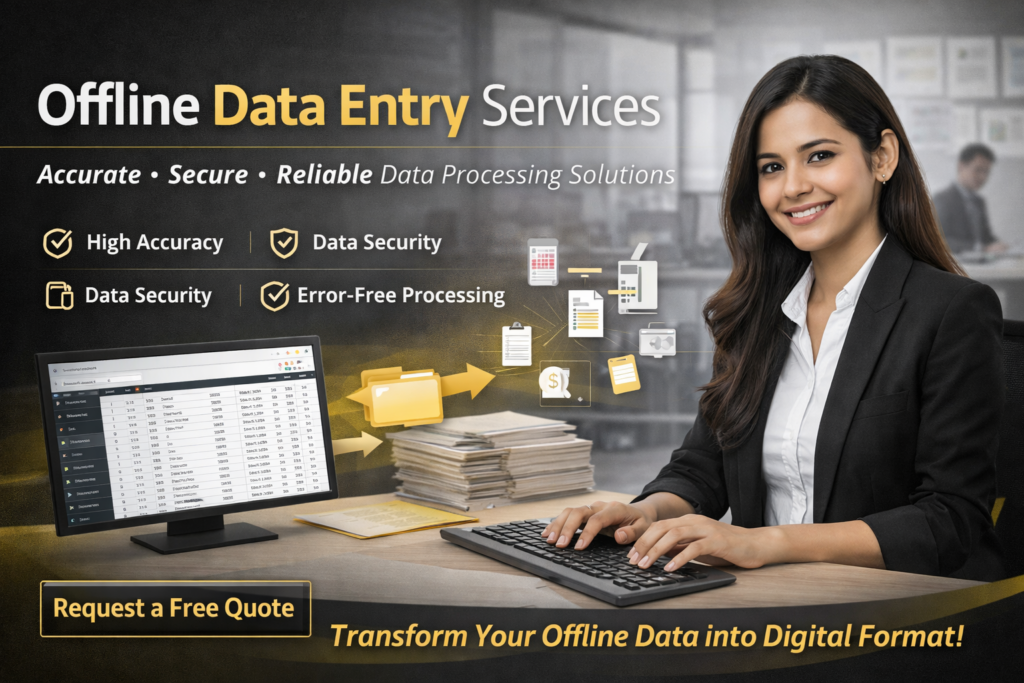 offline data entry services